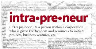 Intrapreneur, entrepreneur, startup, accelerator, incubator?