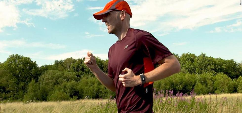 Visually Impaired Runner Simon Wheatcroft
